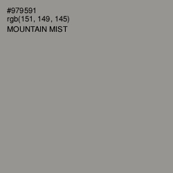#979591 - Mountain Mist Color Image